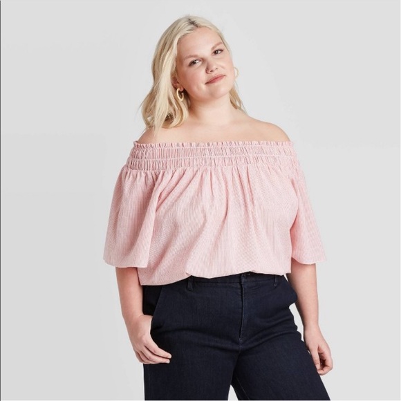 a new day Tops - Women’s short sleeve smocked yoke top NWT Size:3X